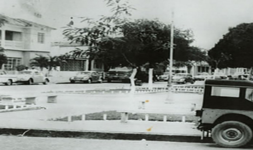 Praça Marques 1924 — Crédito: Internet